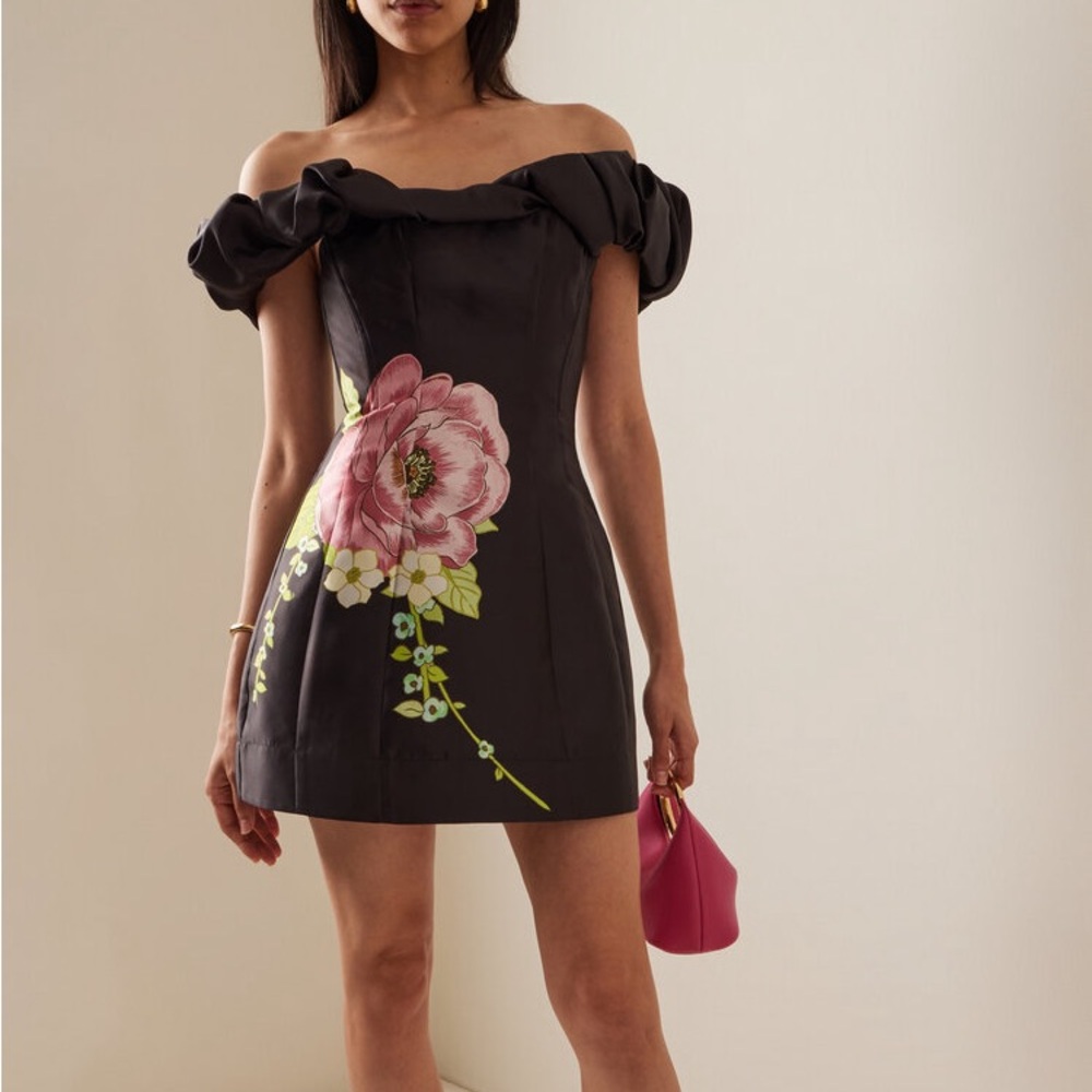 Alemais Regent Noir Dress